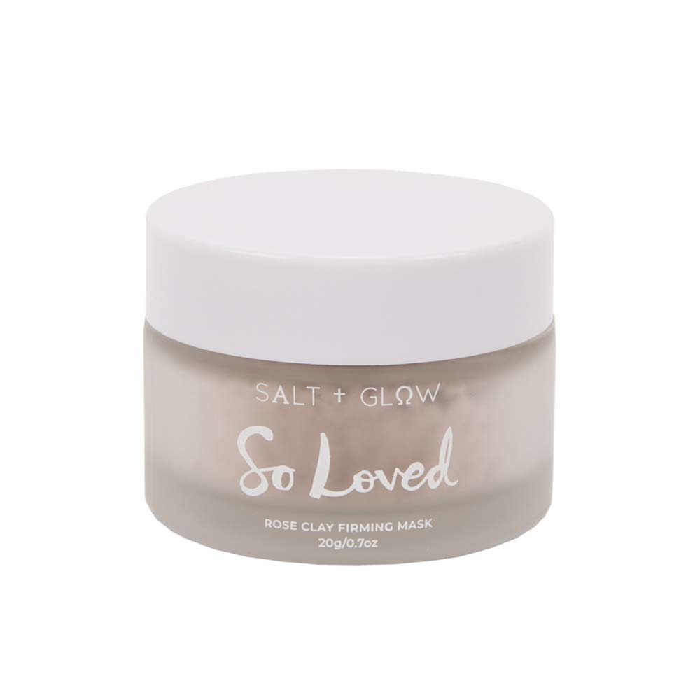 Salt and Glow So Loved Rose Clay Firming Mask 20g - L'Organic