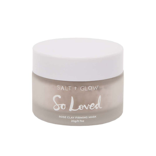 Salt and Glow So Loved Rose Clay Firming Mask 20g - L'Organic