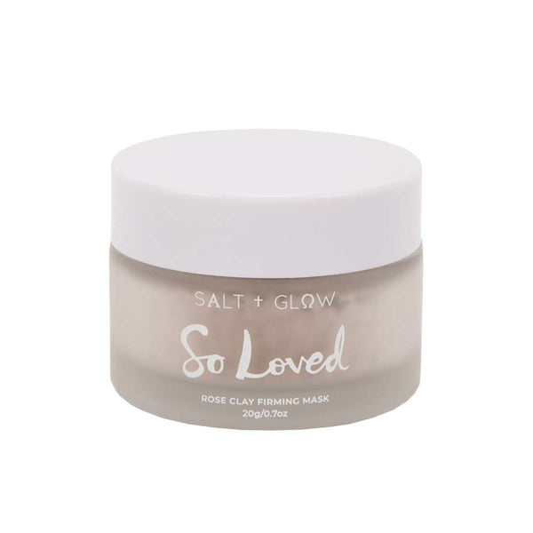 Salt and Glow So Loved Rose Clay Firming Mask 20g - L'Organic