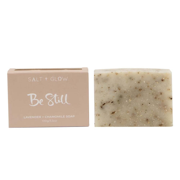 Salt and Glow Soap - Be Still 100g - L'Organic