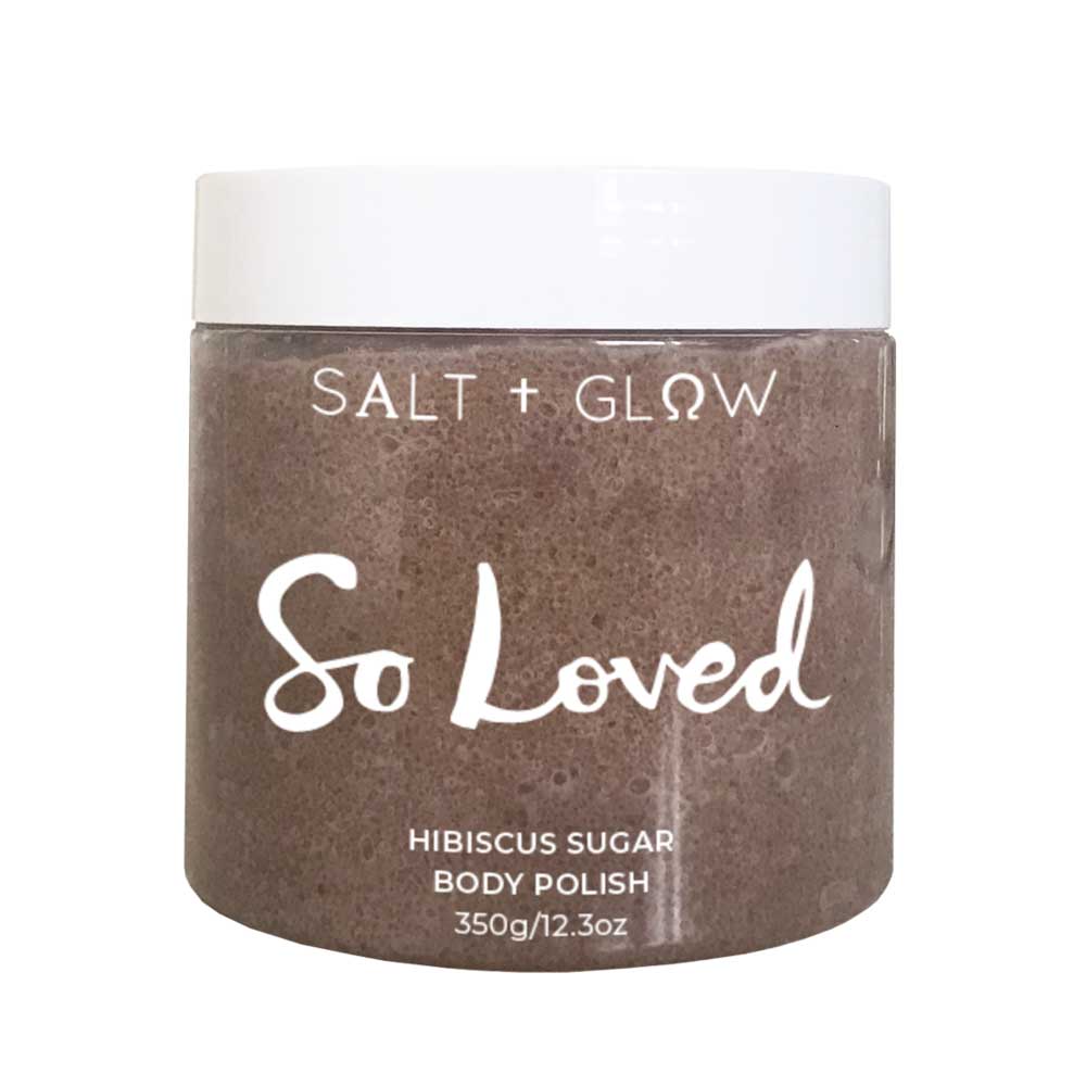 Salt n Glow Body Polish - So Loved (Hibiscus Sugar) - 350g - L'Organic