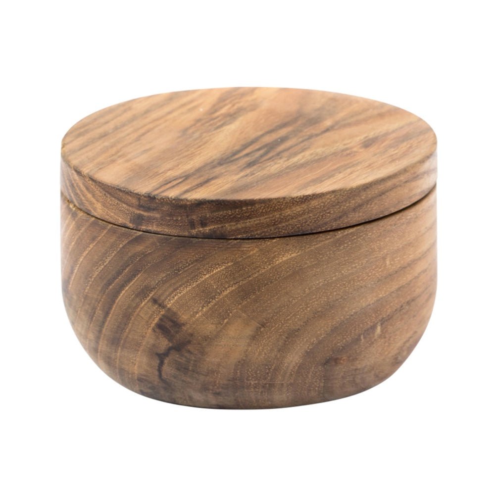 Salt of the Earth Acacia Wood Salt Box (Empty) - L'Organic
