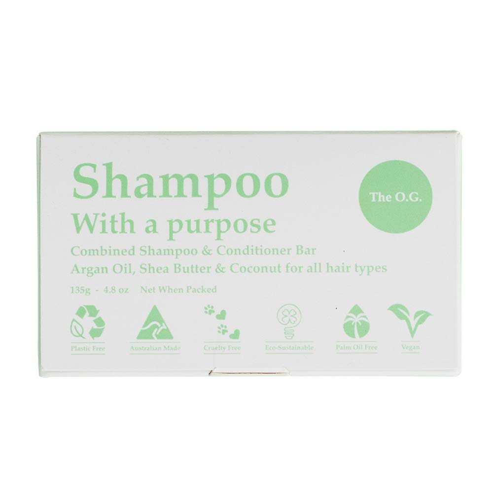 Shampoo With A Purpose - The O.G. Shampoo/Conditioner Bar 135g - L'Organic