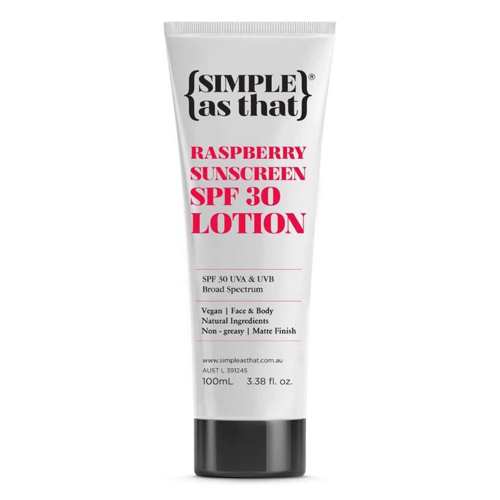 Simple As That Vegan Sunscreen SPF 30 - 100ml - L'Organic