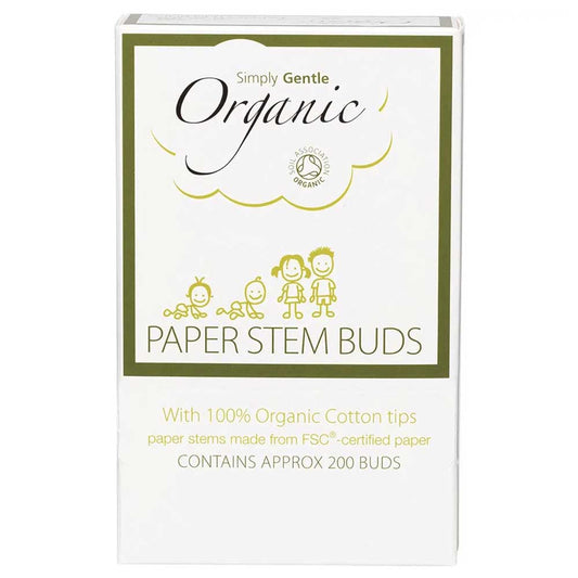 Simply Gentle Organic Cotton Buds - 200 Pack - L'Organic