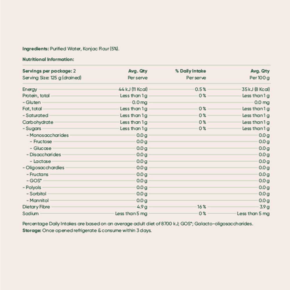 Slendier Fettucine - 400g - L'Organic