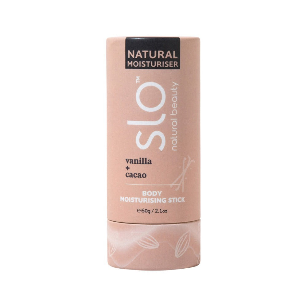 Slo Natural Beauty Natural Body Moisturising Stick Vanilla + Cacao 60g - L'Organic