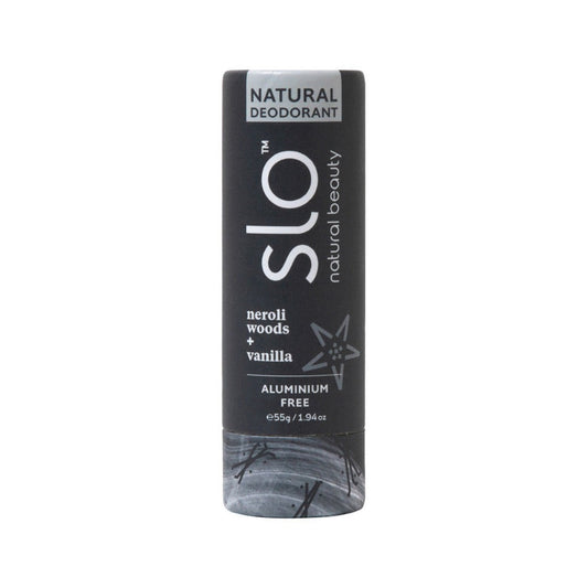 Slo Natural Beauty Natural Deodorant Stick Neroli Woods + Vanilla 55g - L'Organic