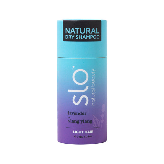 Slo Natural Beauty Natural Dry Shampoo Light Hair Lavender + Ylang Ylang 35g - L'Organic