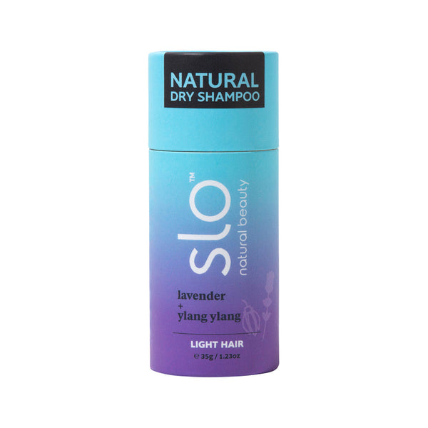 Slo Natural Beauty Natural Dry Shampoo Light Hair Lavender + Ylang Ylang 35g - L'Organic