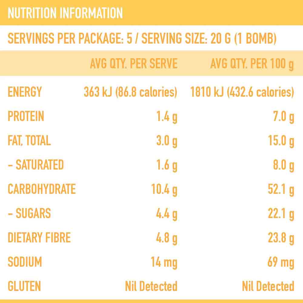 Smoothie Bombs - The Defender Golden Chai - 5 Pack - L'Organic