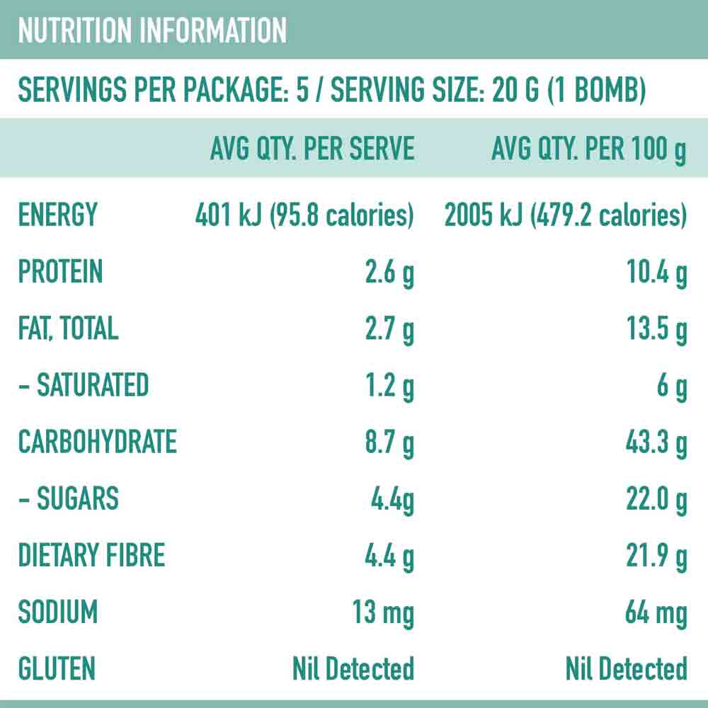 Smoothie Bombs - The Healer Vanilla Hemp - 5 Pack - L'Organic