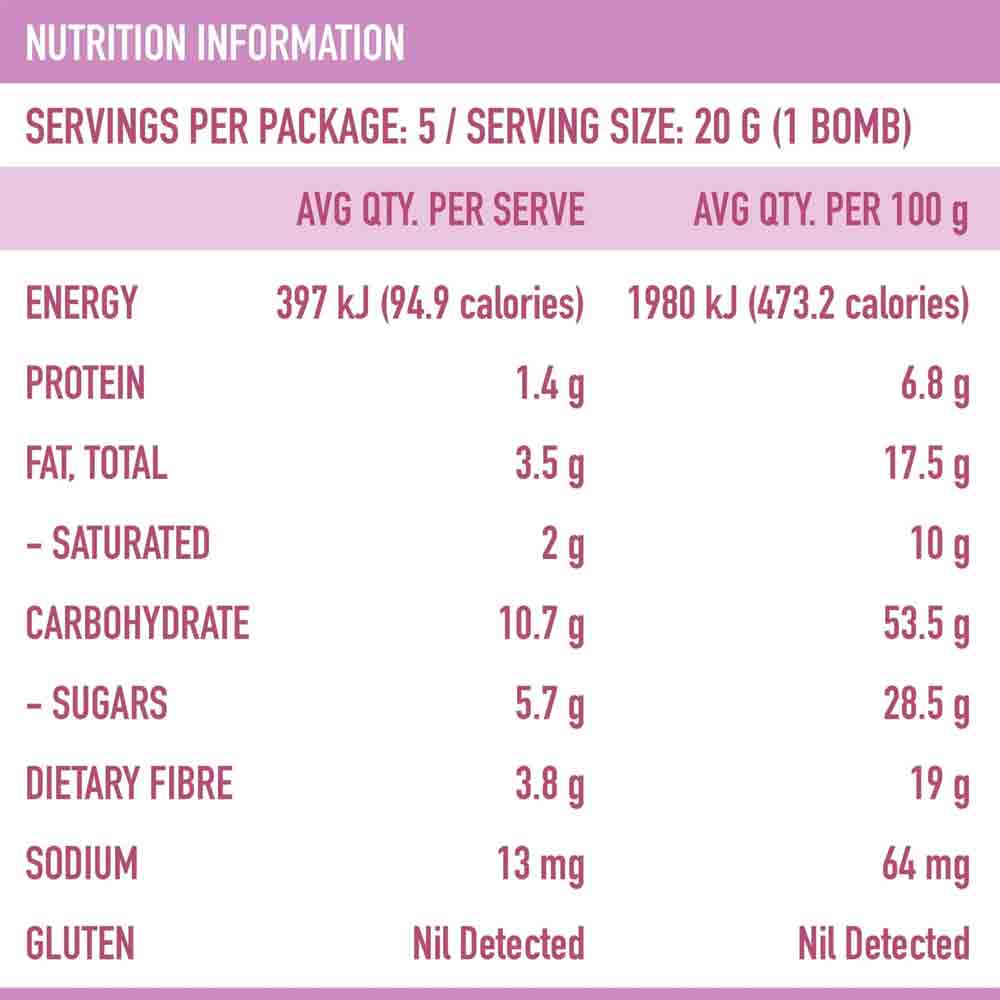 Smoothie Bombs - The Lover Super Berries - 5 Pack - L'Organic