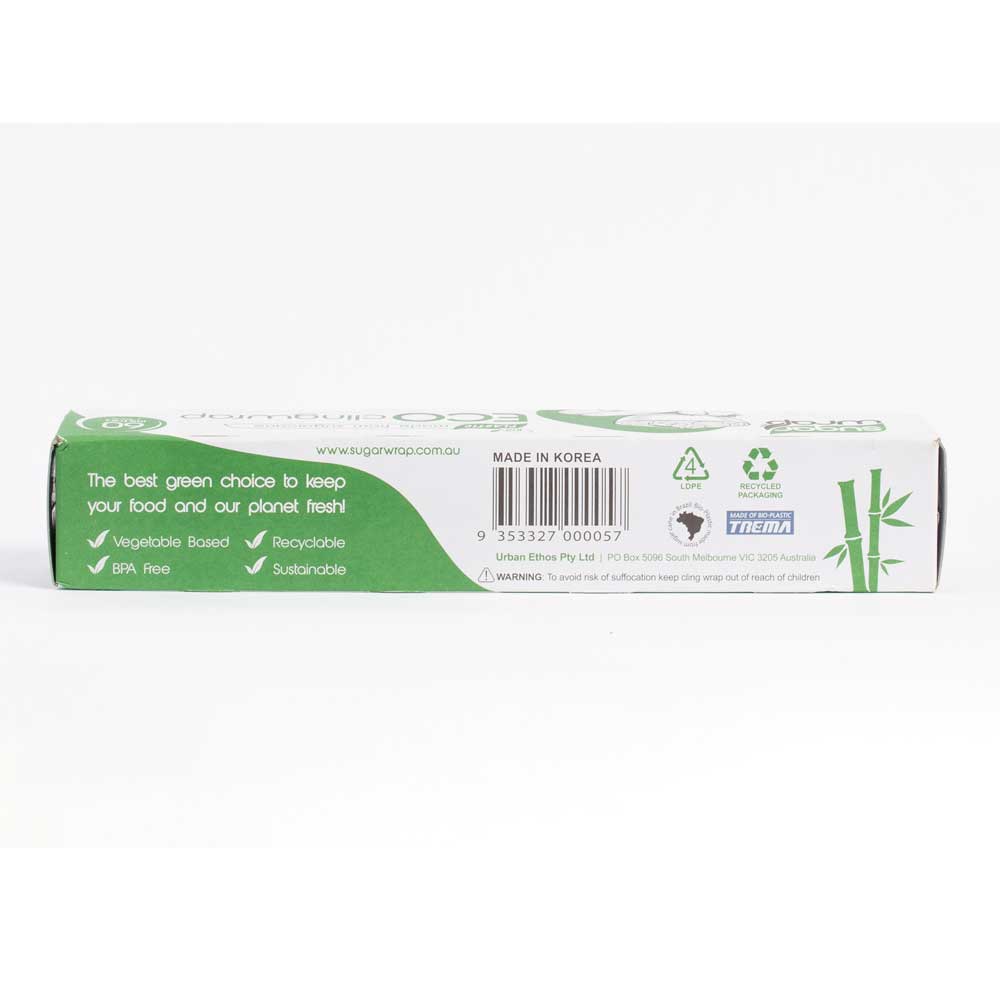 Sugarwrap Eco Cling Wrap - 60m x 30cm - L'Organic