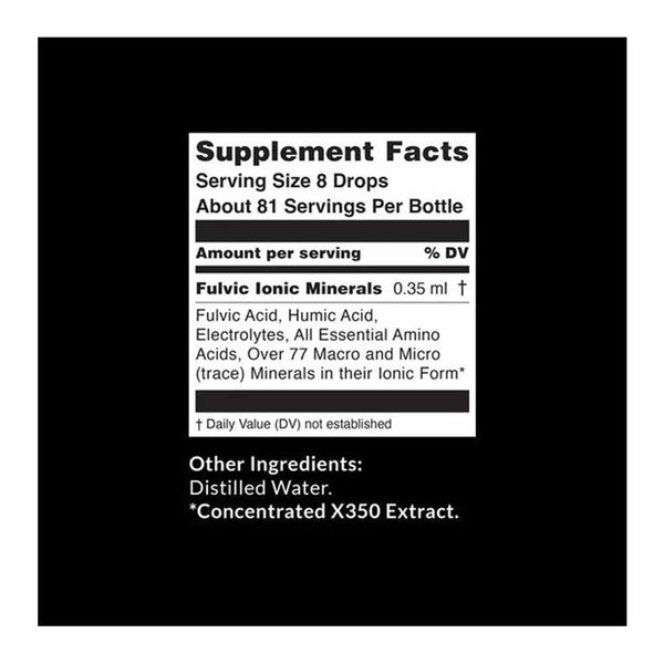 Teelixir Fulvic Acid Ionic Minerals - 30ml - L'Organic