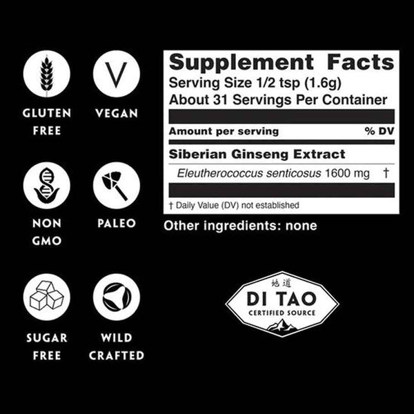 Teelixir Siberian Ginseng - 50g - L'Organic