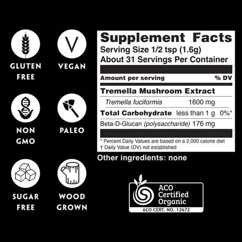Teelixir Tremella Mushroom - 50g - L'Organic