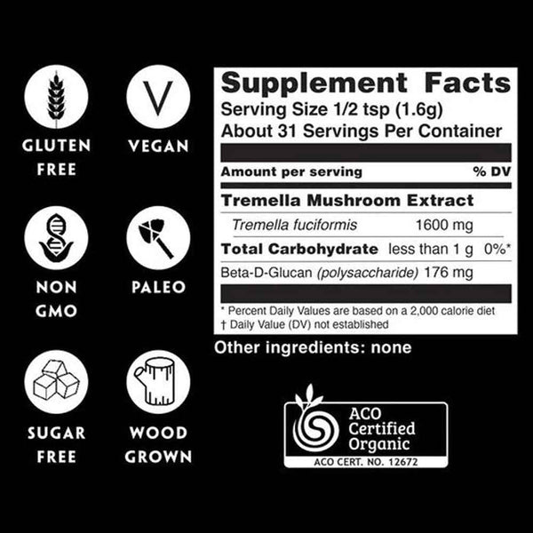 Teelixir Tremella Mushroom - 50g - L'Organic