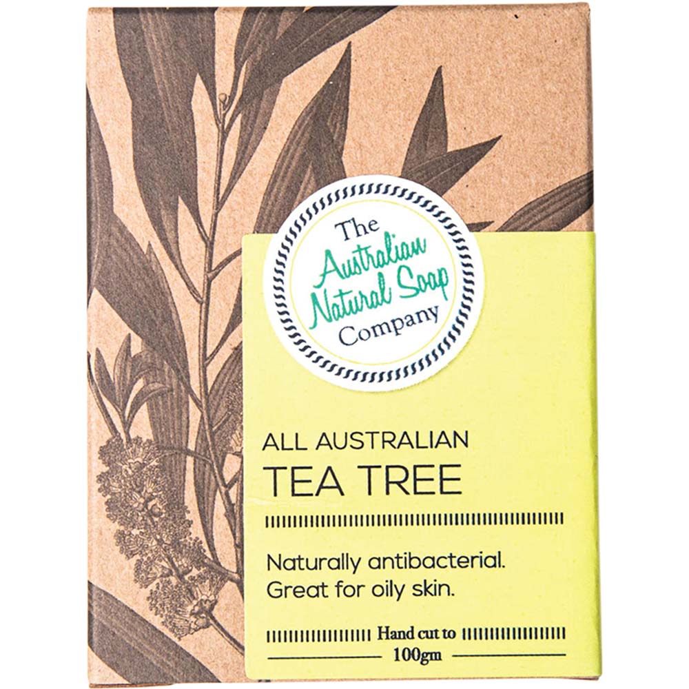 The ANSC All Australian Tea Tree Solid Soap - 100g - L'Organic