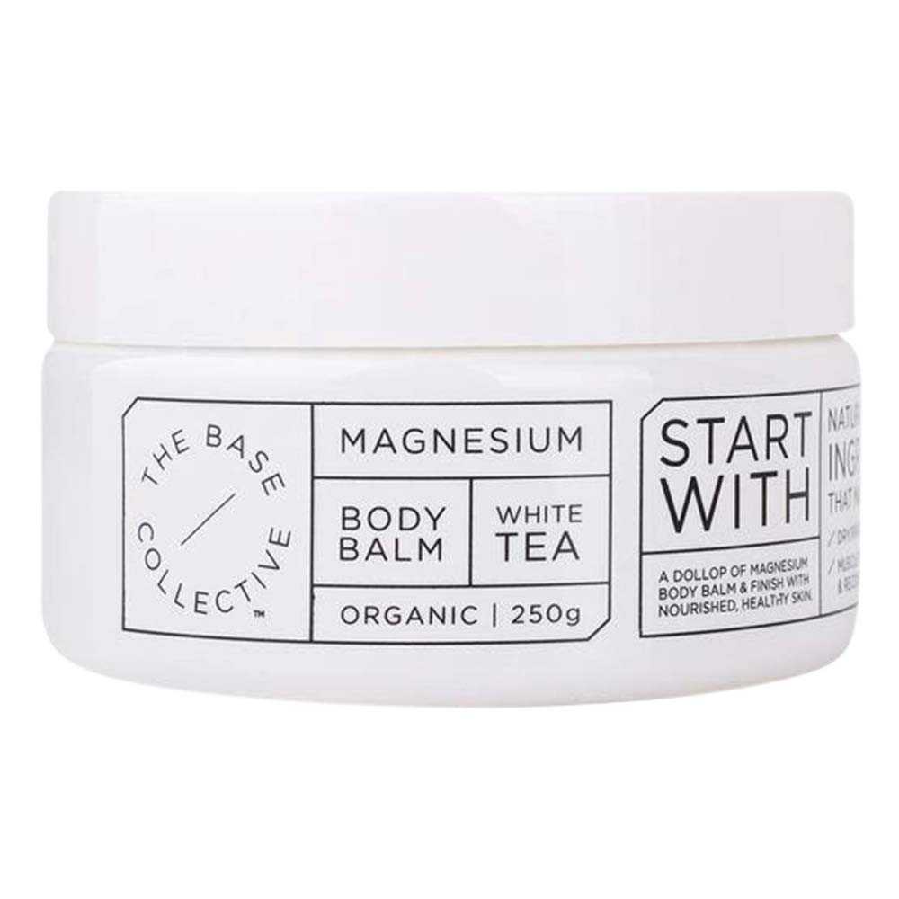 The Base Collective Magnesium & White Tea Body Balm - 250g - L'Organic