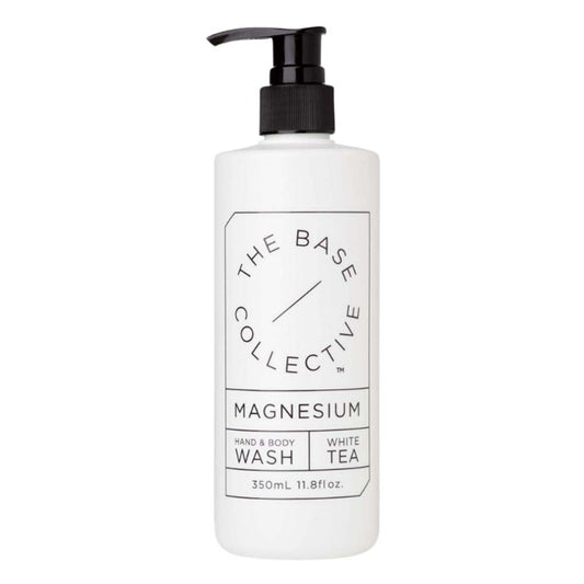 The Base Collective Magnesium & White Tea Hand & Body Wash - 350ml - L'Organic