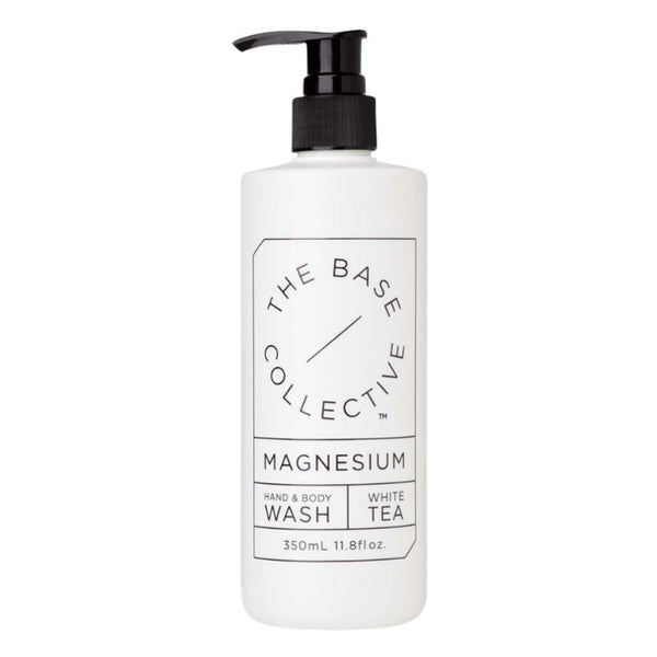 The Base Collective Magnesium & White Tea Hand & Body Wash - 350ml - L'Organic