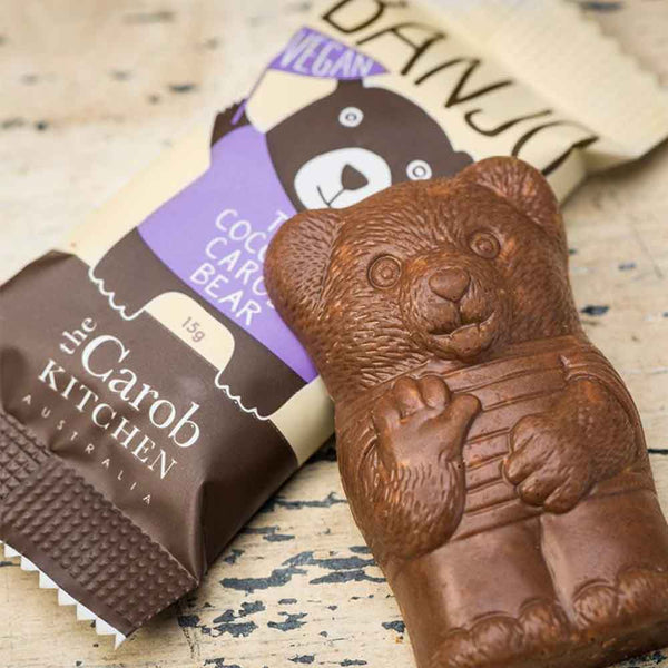 The Carob Kitchen - Banjo The Vegan Coconut Carob Bear 15g - L'Organic
