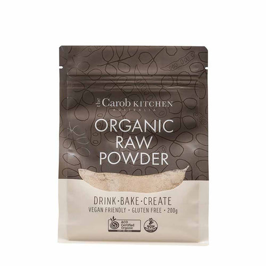 The Carob Kitchen Carob Powder Raw 200g - L'Organic