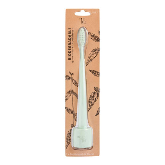The Natural Family Co. Bio Brush & Stand - Rivermint - L'Organic