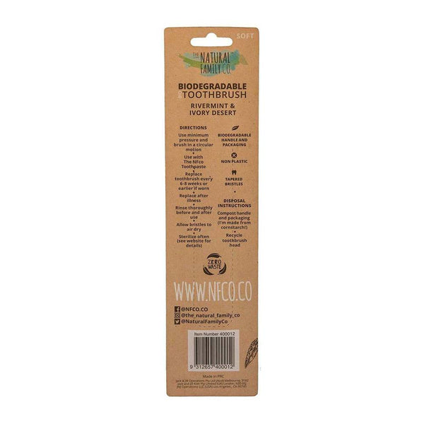 The Natural Family Co. Bio Brush Twin Pack - Ivory Desert & Rivermint - L'Organic