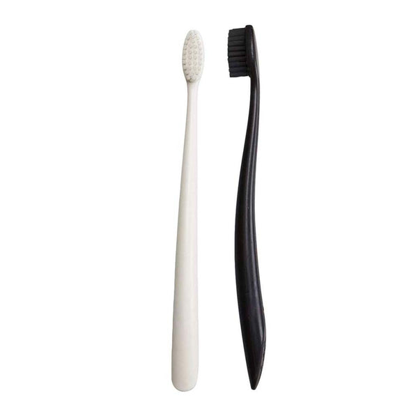 The Natural Family Co. Bio Brush Twin Pack - Pirate Black & Ivory Desert - L'Organic