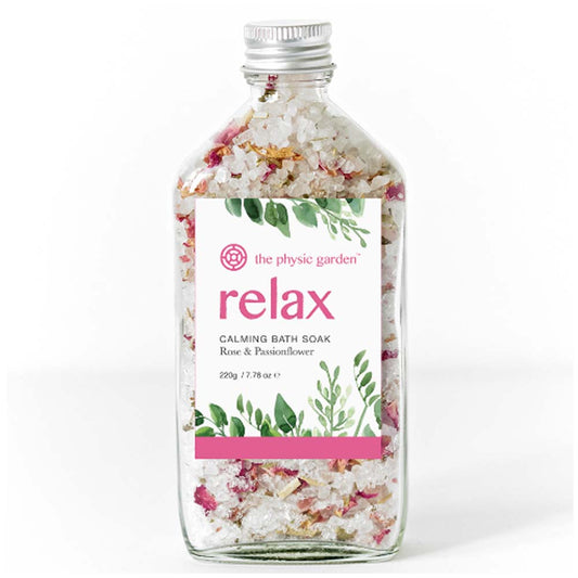 The Physic Garden Relax Bath Soak - 220g - L'Organic