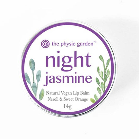 The Physic Garden Vegan Lip Balm Night Jasmine - 14g - L'Organic