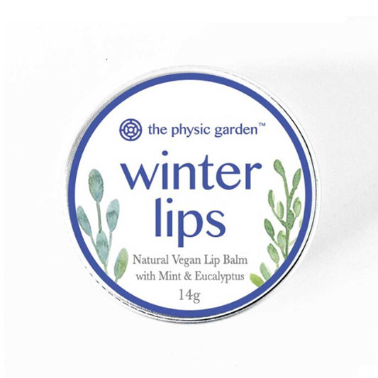 The Physic Garden Vegan Lip Balm Winter Lips - 14g - L'Organic