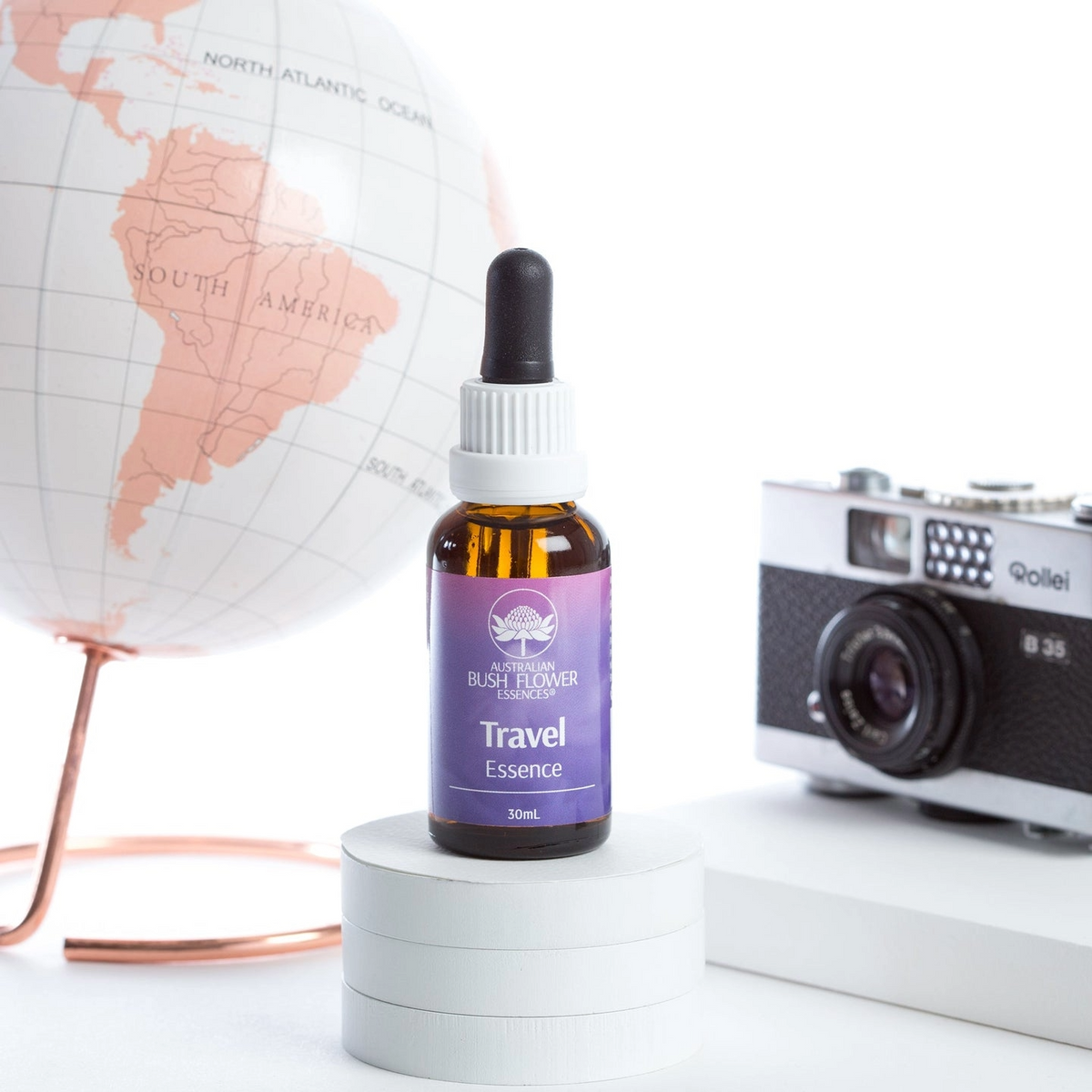 Australian Bush Flower Essences Essence Drops - Travel - 30ml