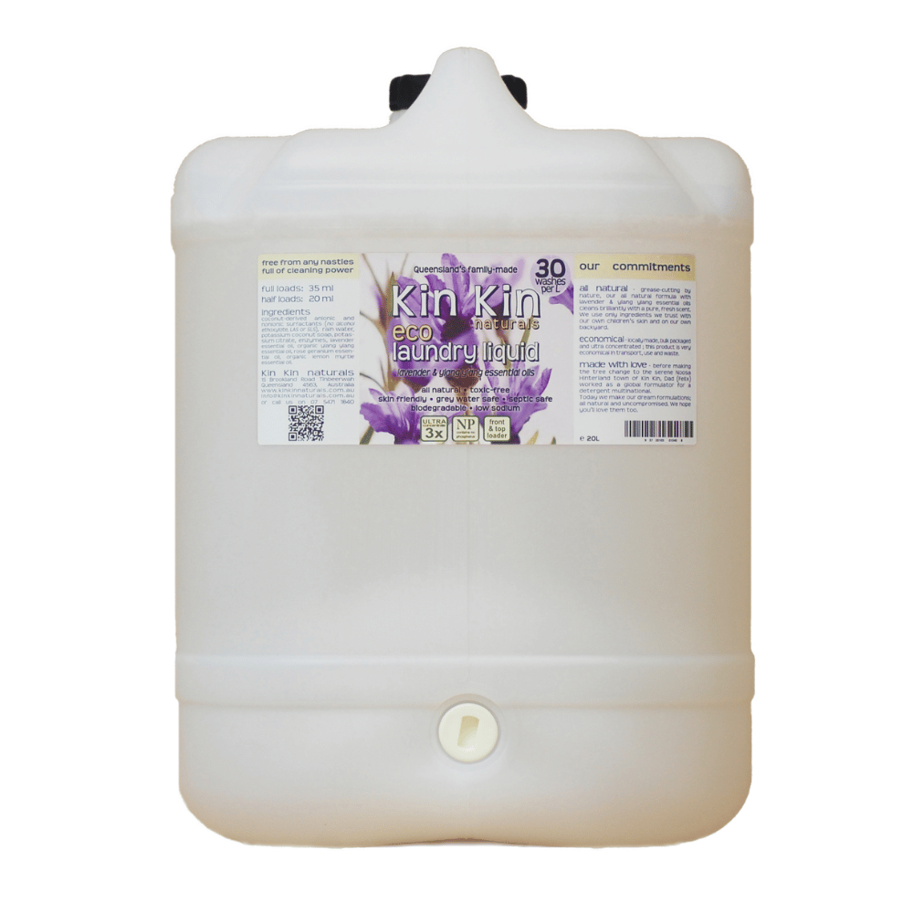 Kin Kin Bulk Laundry Liquid Lavender & Ylang Ylang 20L - L'Organic