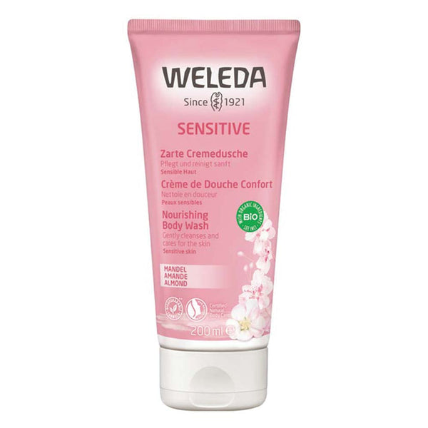 Weleda Almond Sensitive Skin Body Wash - 200ml - L'Organic