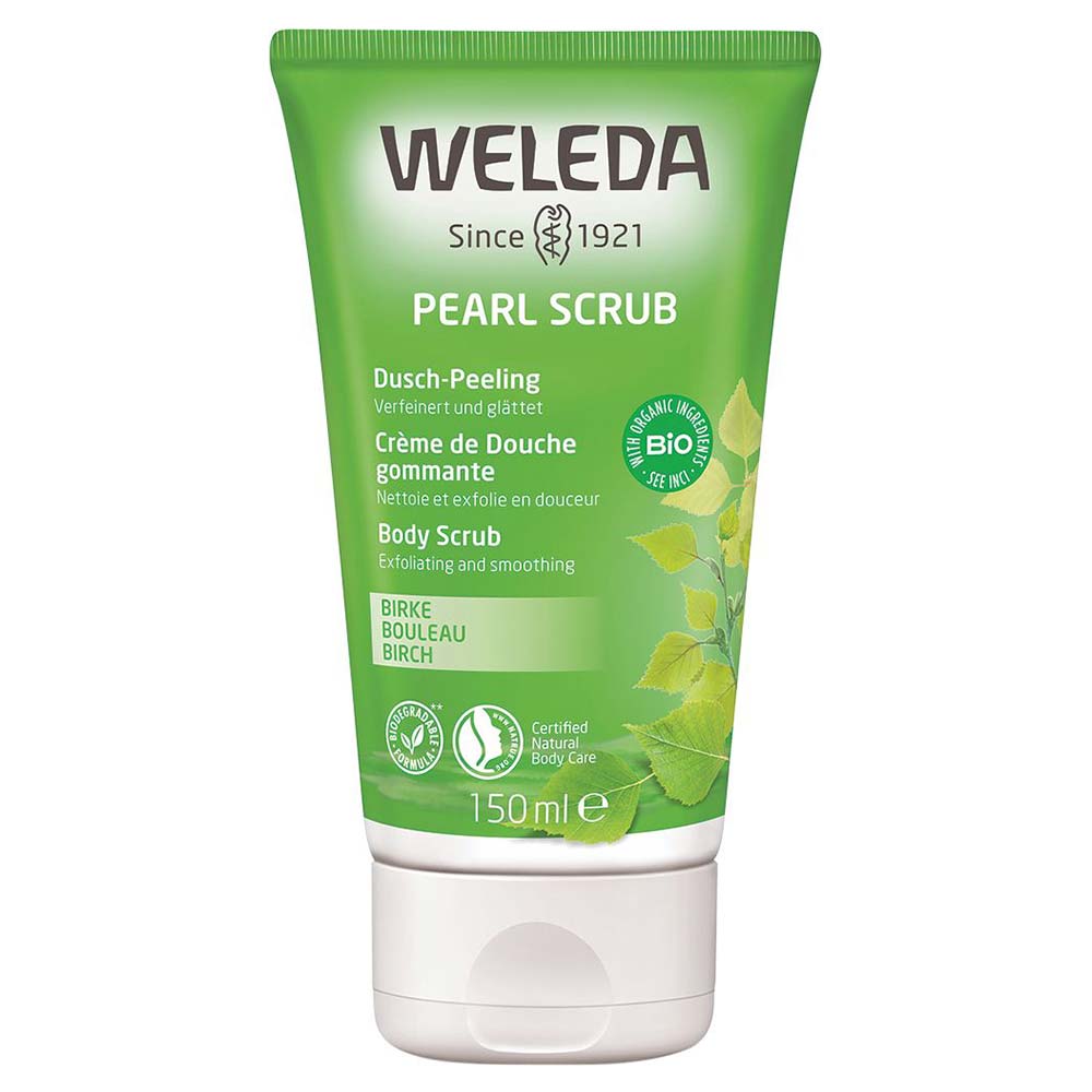Weleda Birch Pearl Body Scrub - 150ml - L'Organic