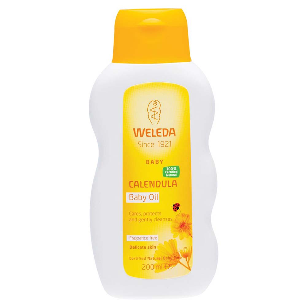 Weleda Calendula Baby Oil Fragrance Free - 200ml - L'Organic