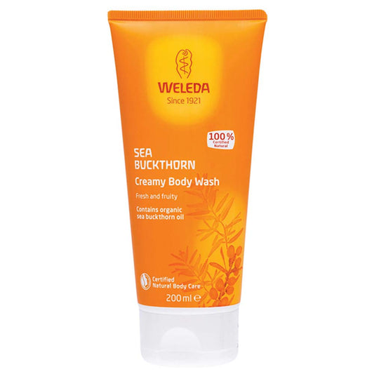 Weleda Sea Buckthorn Creamy Body Wash - 200ml - L'Organic