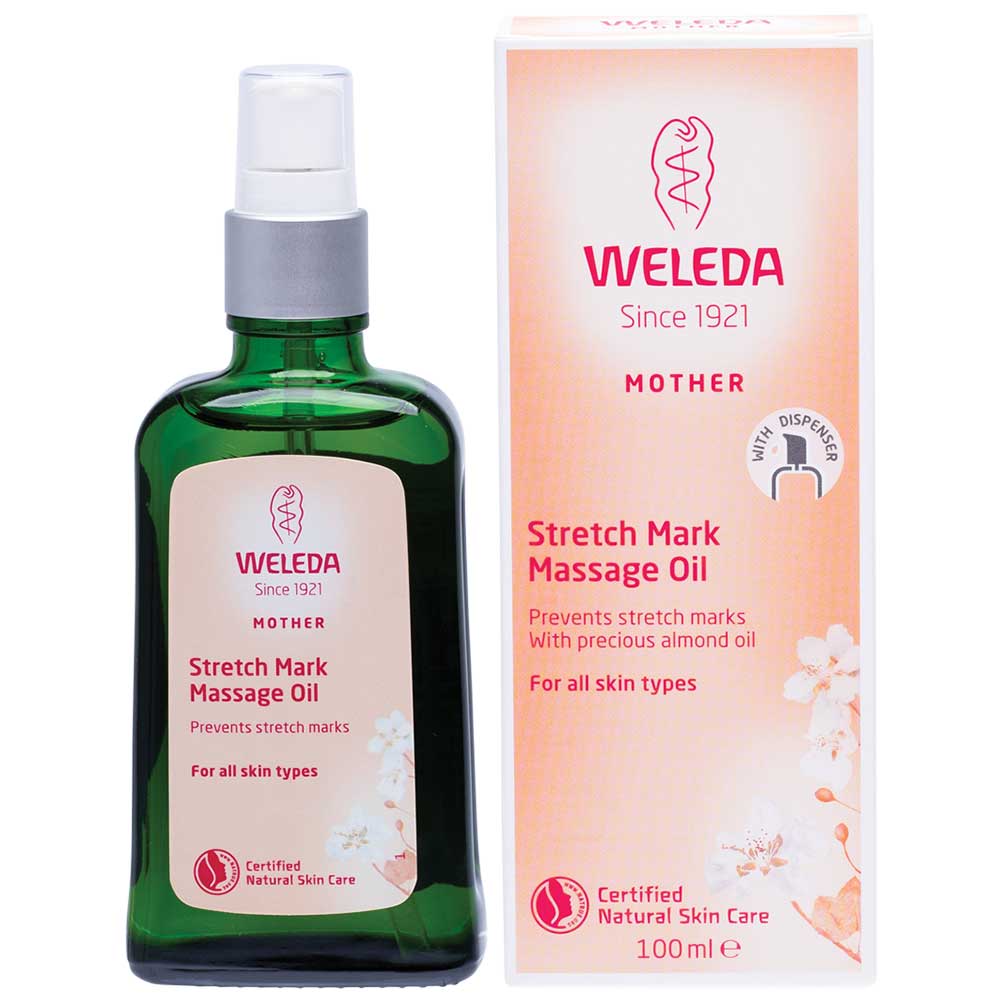Weleda Stretch Mark Massage Oil - 100ml - L'Organic