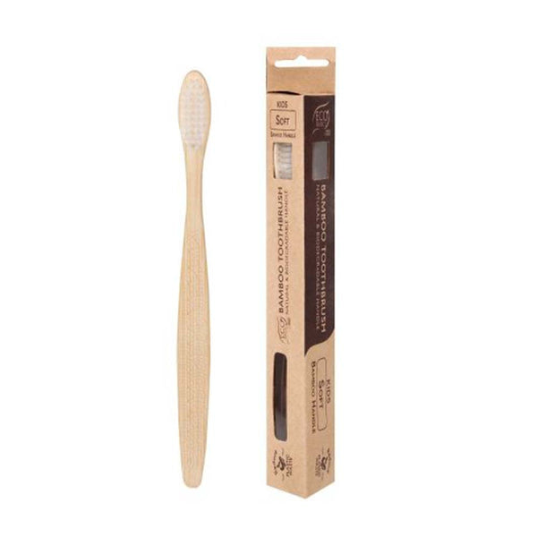 White Magic Bamboo Toothbrush - Kids - Soft Bristles - L'Organic