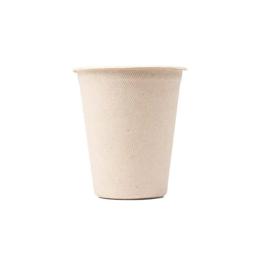 White Magic Biodegradable Sugarcane Cup - 10 Pack - L'Organic