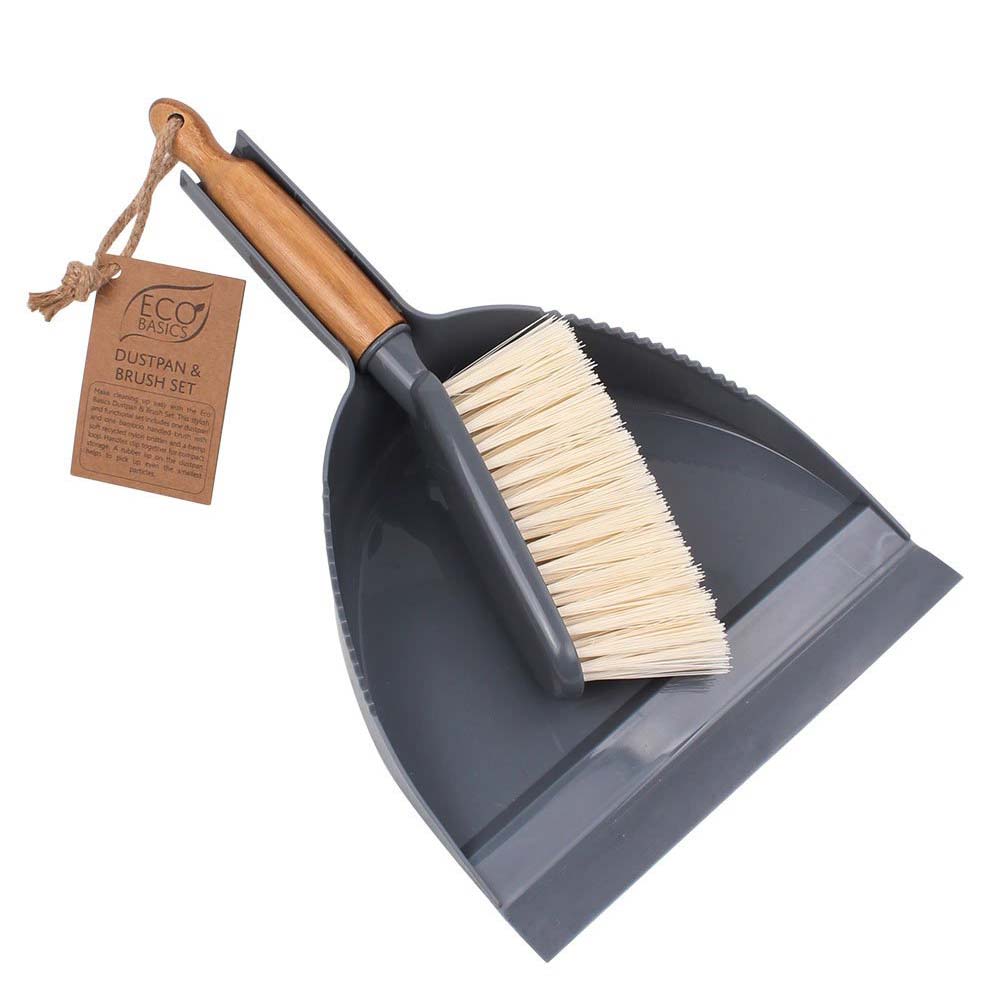 White Magic Eco Basics Dustpan & Brush set - 1 pack - L'Organic