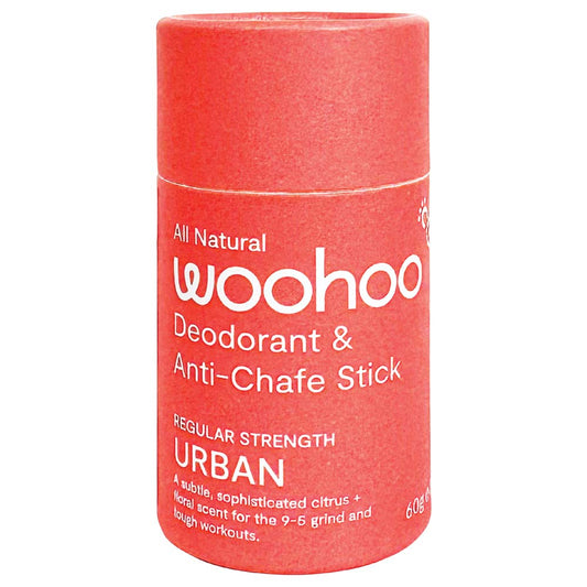 Woohoo Natural Deodorant & Anti-Chafe Stick - Urban - 60g - L'Organic