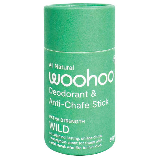 Woohoo Natural Deodorant & Anti-Chafe Stick - Wild - 60g - L'Organic