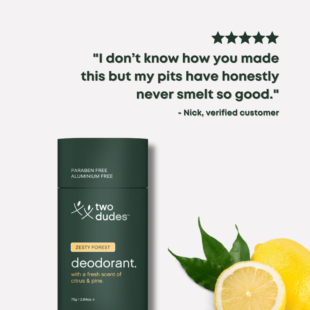 Two Dudes Zesty Forest Deodorant Stick - 75g - L'Organic