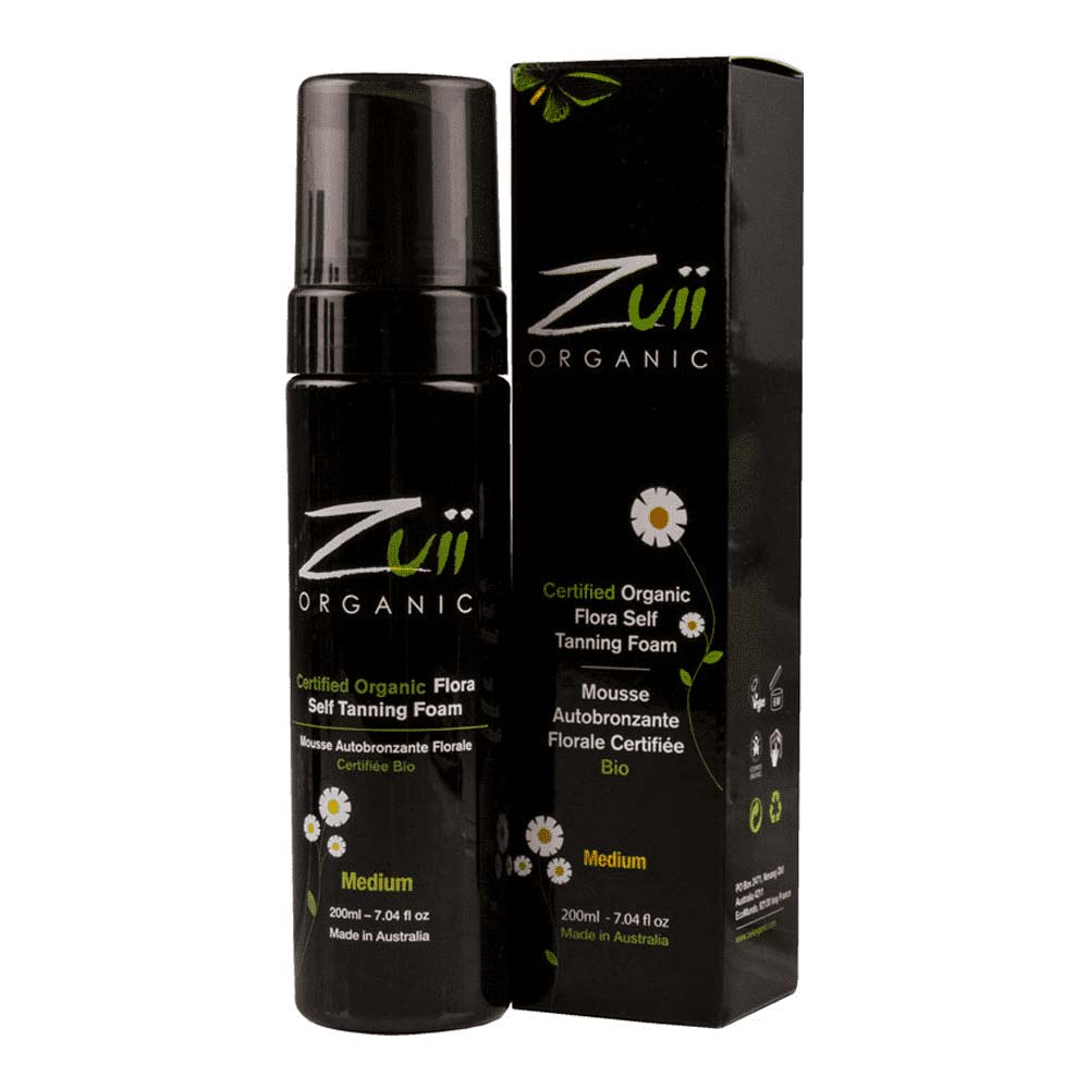 Zuii Organic Flora Self Tan Foam - Medium - 200ml - L'Organic