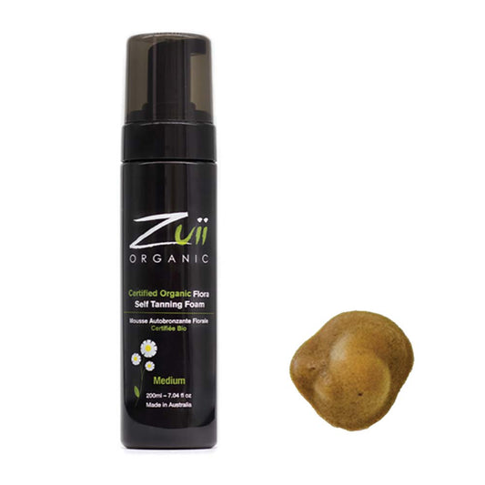 Zuii Organic Flora Self Tan Foam - Medium - 200ml - L'Organic