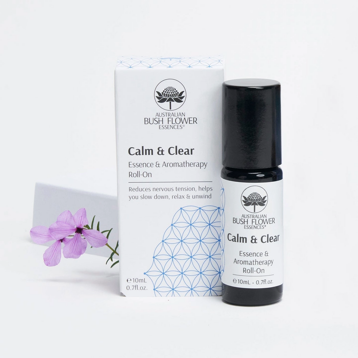 Australian Bush Flower Essences Essence & Aromatherapy Roll-On - Calm & Clear - 10ml